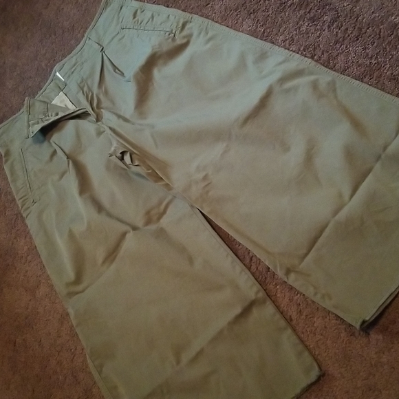 Gap High Rise Wide Leg Crop - Picture 1 of 7